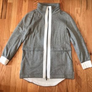 Zip-up sweatshirt